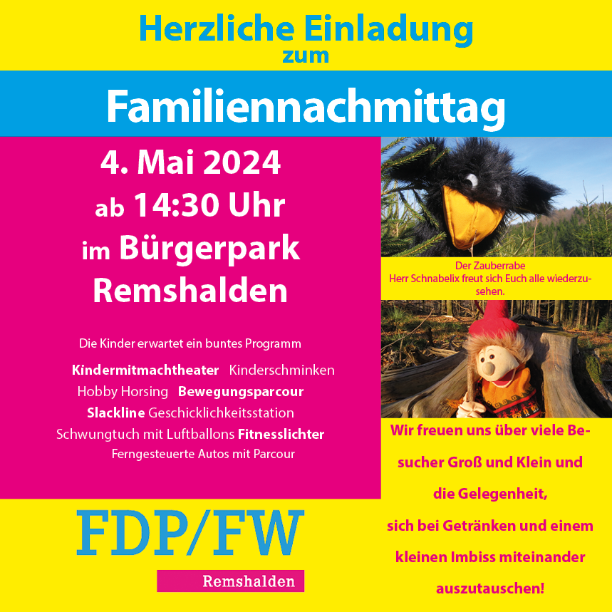 Familiennachmittag @ Bürgerpark Remshalden